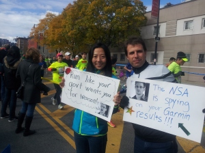 At 2013 NYC Marathon